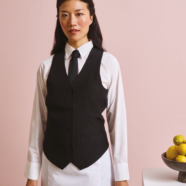 Premier Ladies Lined Waistcoat Thumbnail