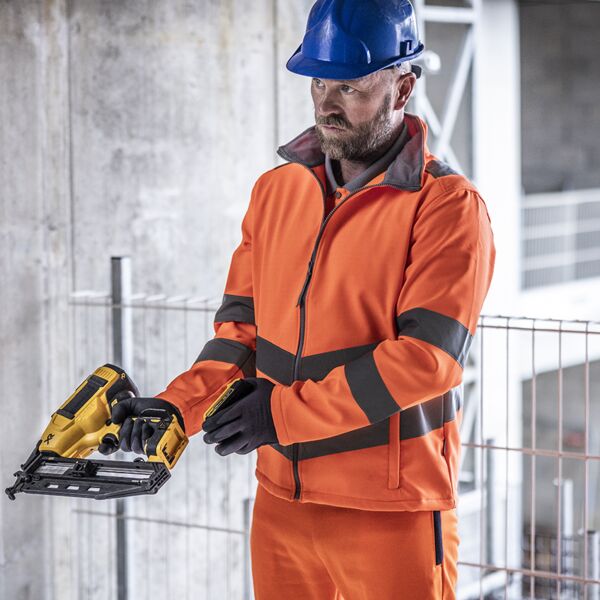 Regatta High Visibility Pro Contrast Ablaze Soft Shell Jacket Thumbnail